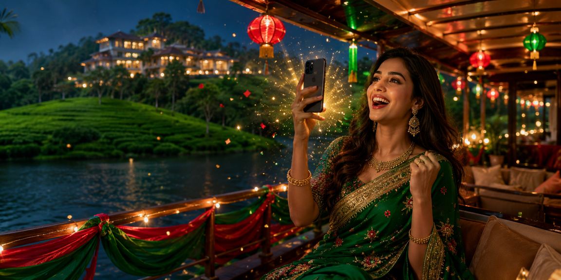 সিলেটে মোবাইল ক্যাসিনো গেম খেলার দৃশ্য